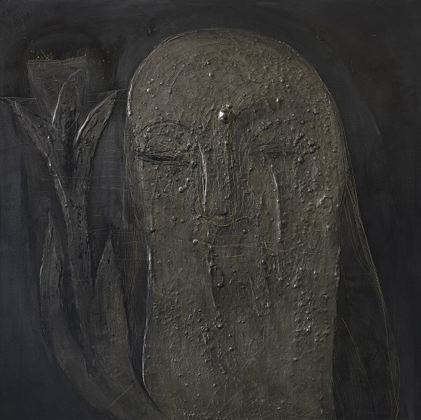 The Wise Man, 2014, Mixed media...anvas, 200x200cm